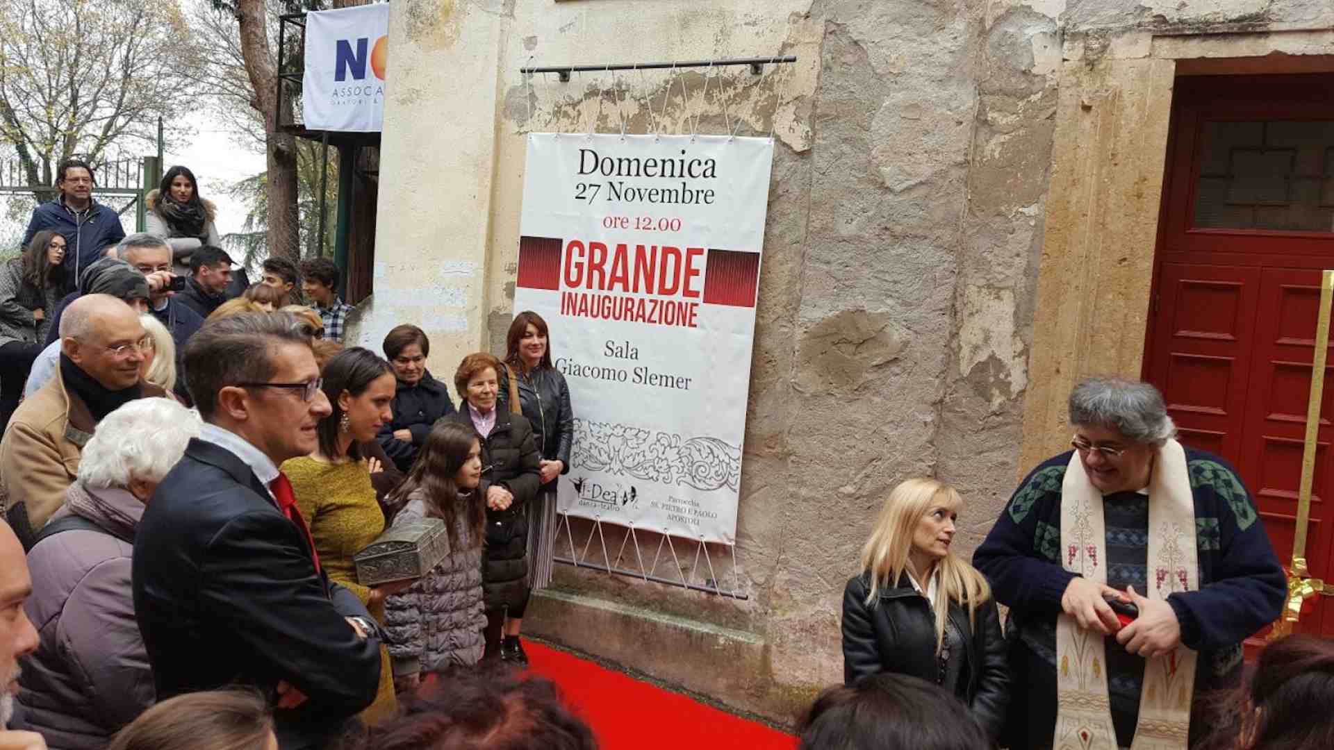 Intitolato a Giacomo Slemer il teatro di Poiano