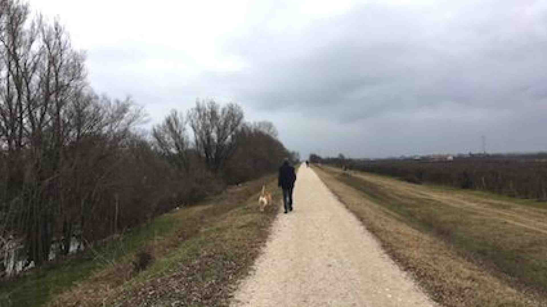 Lungo il Pontoncello facendo base a Zevio