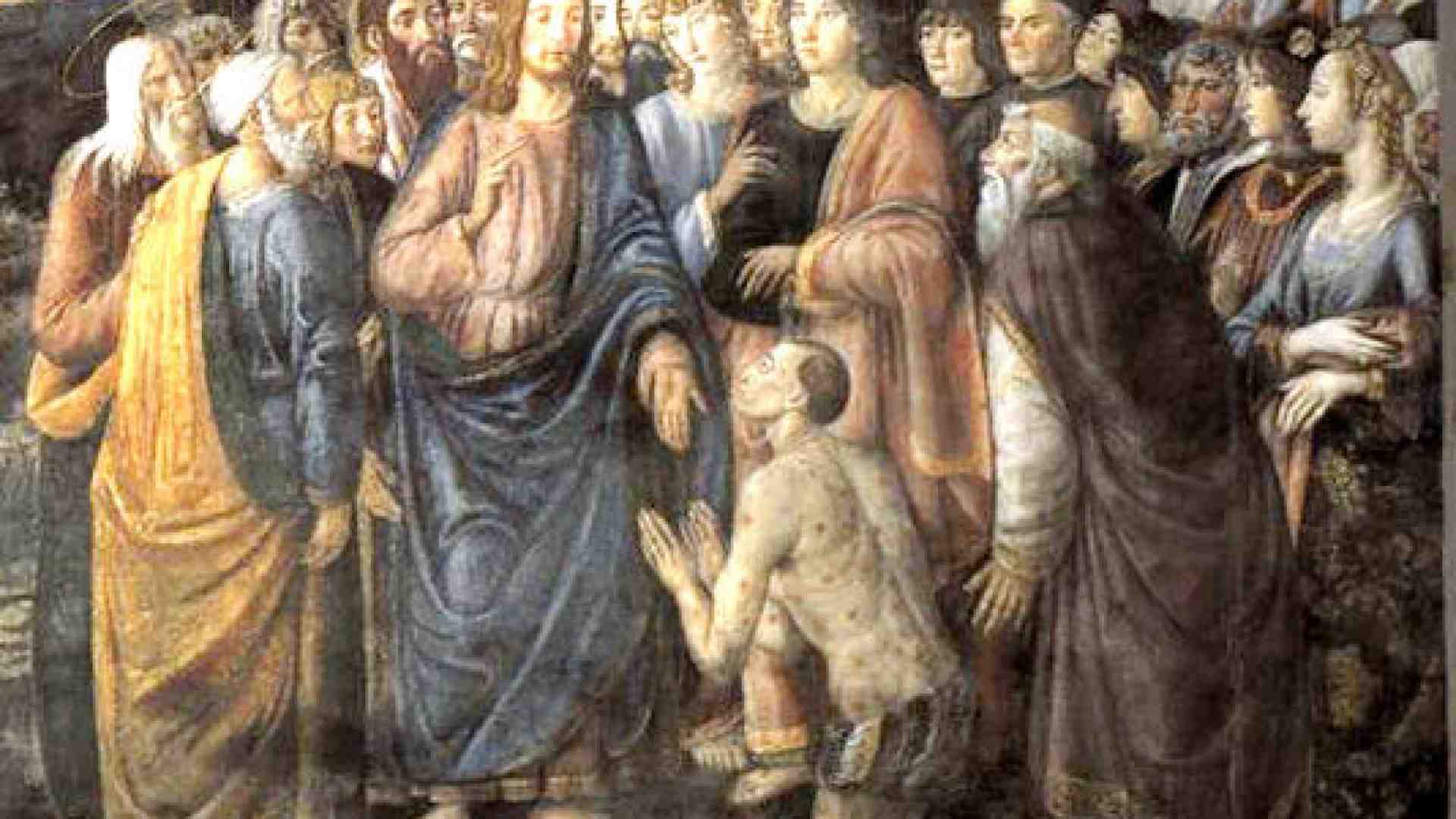 Il peccato è la lebbra da cui siamo liberati