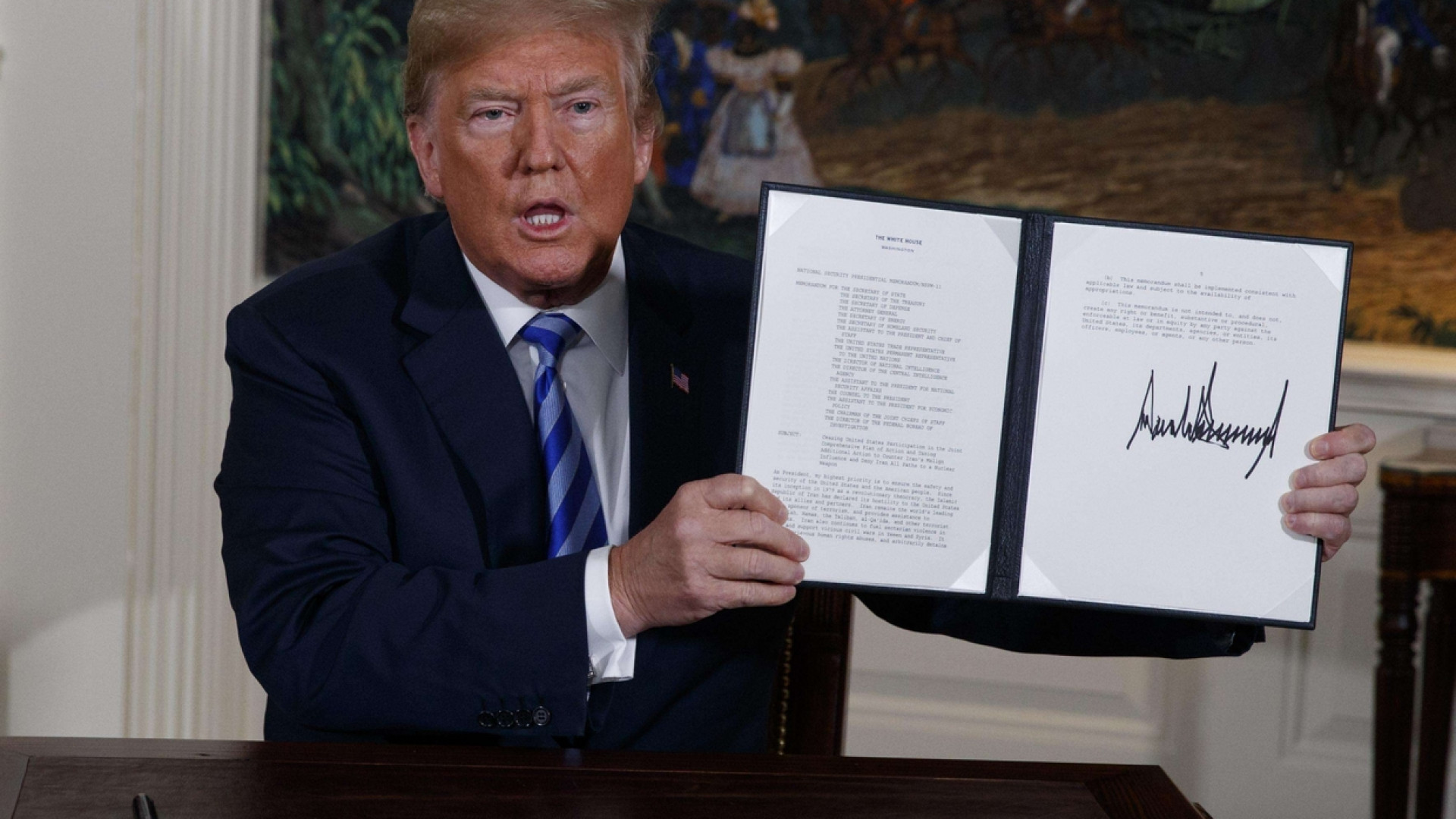 Lo «strappo» di Trump: via dall'accordo sul nucleare iraniano