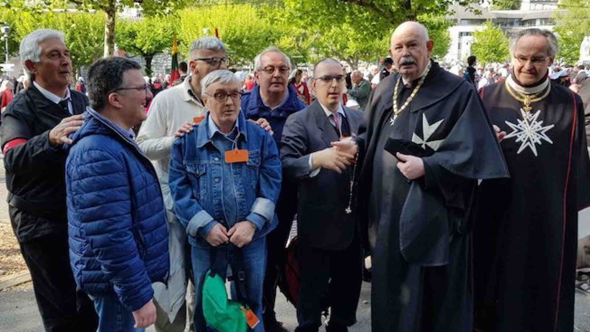 Ragazzi e familiari del Cerris in pellegrinaggio a Lourdes