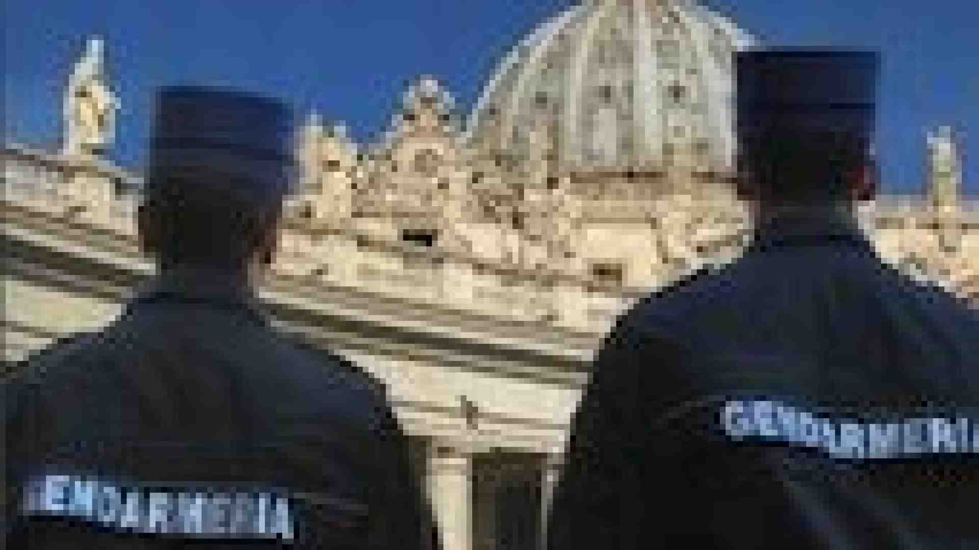 In servizio per la sicurezza del Papa