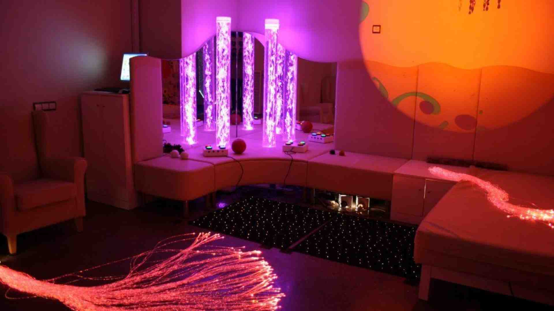 La stanza dove colori e suoni aiutano la disabilità