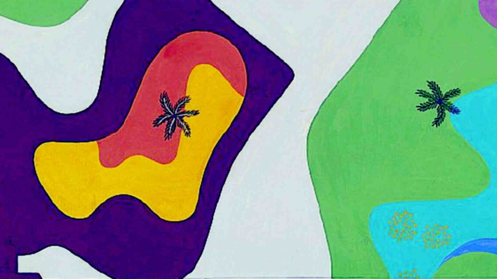 Roberto Burle Marx, progetto per il giardino di una casa al mare a Santa Barbara, California (1948)