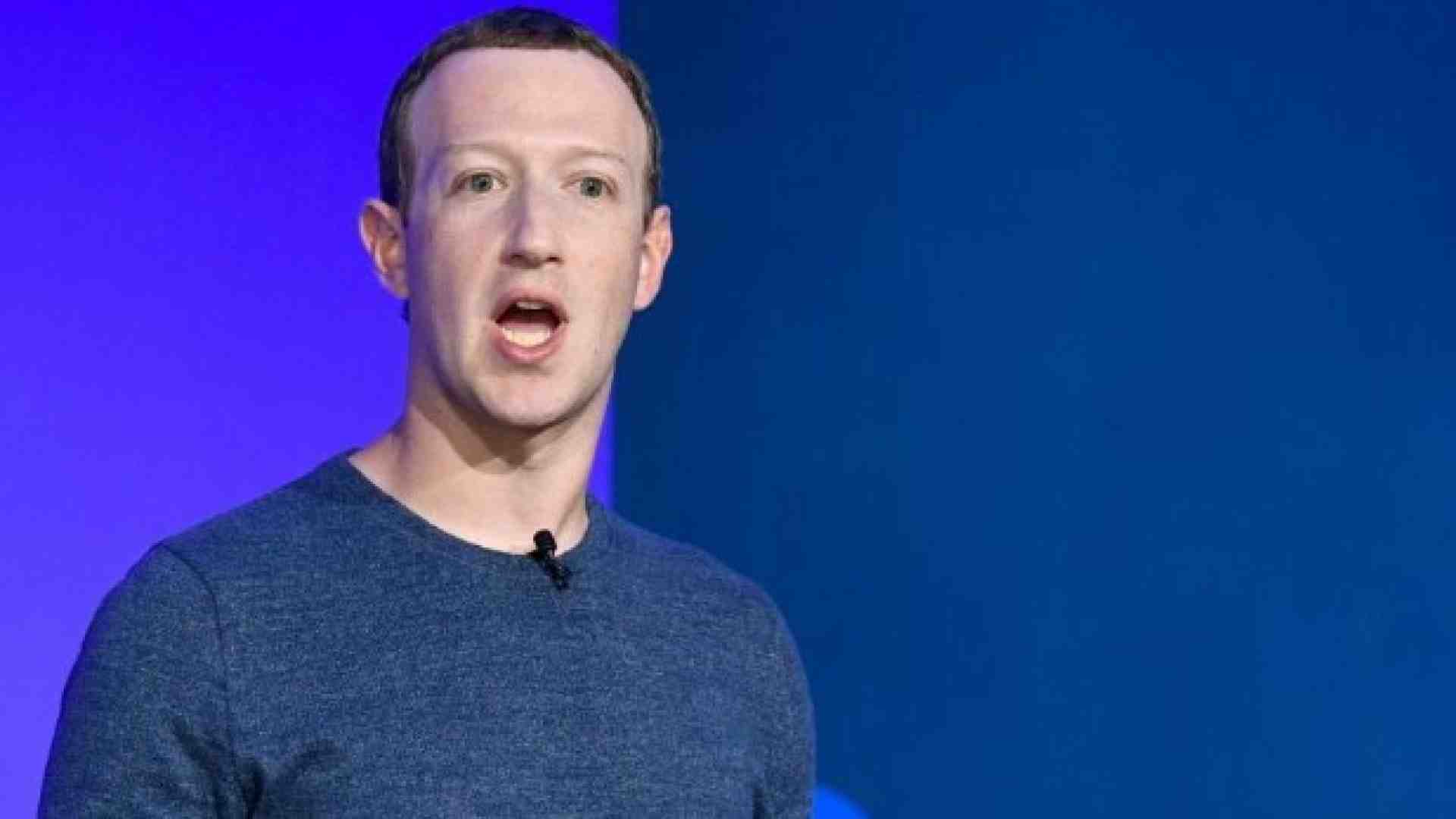 Mark Zuckerberg (foto LaPresse)