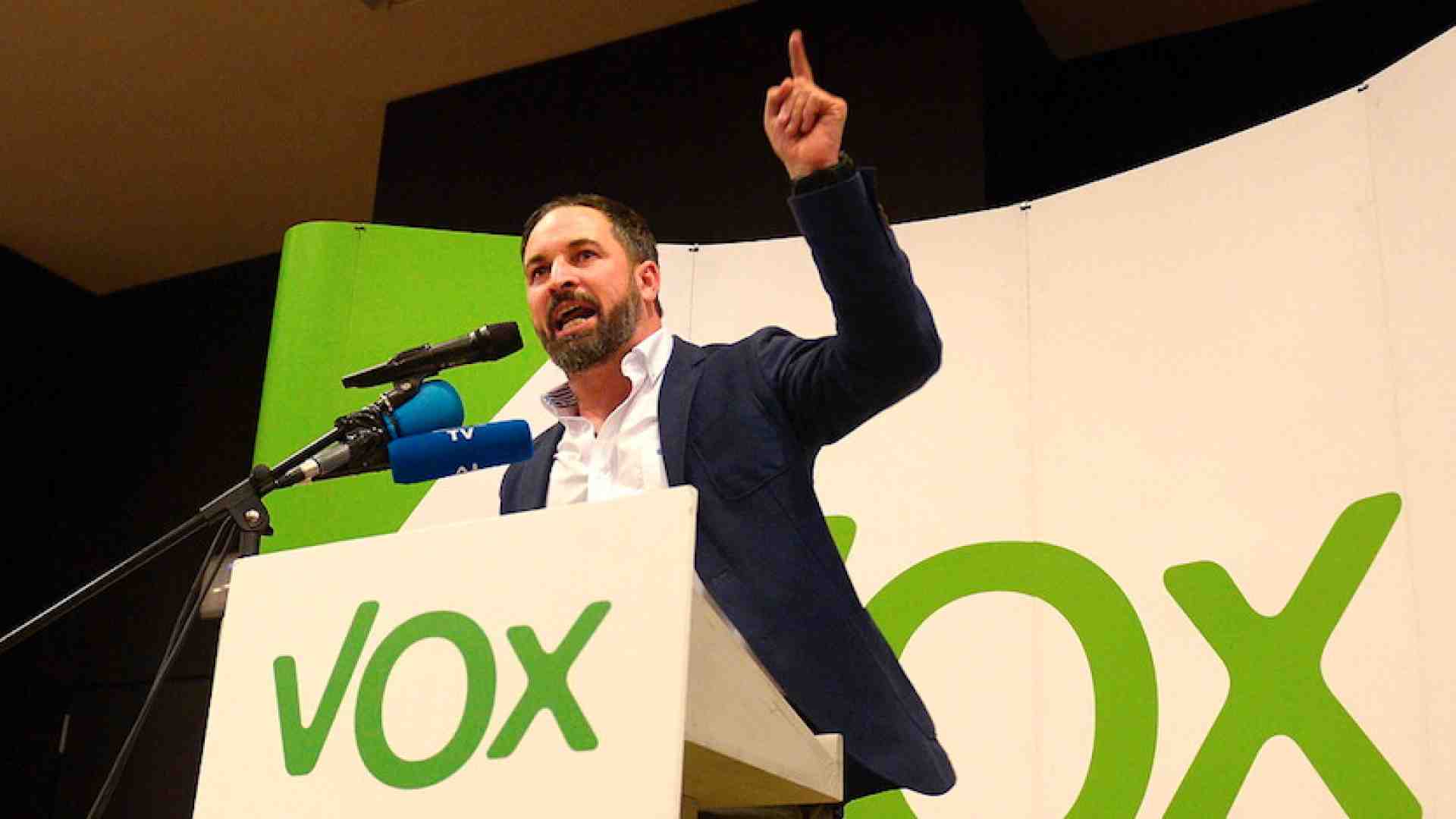 Santiago Abascal, leader di Vox (LaPresse)