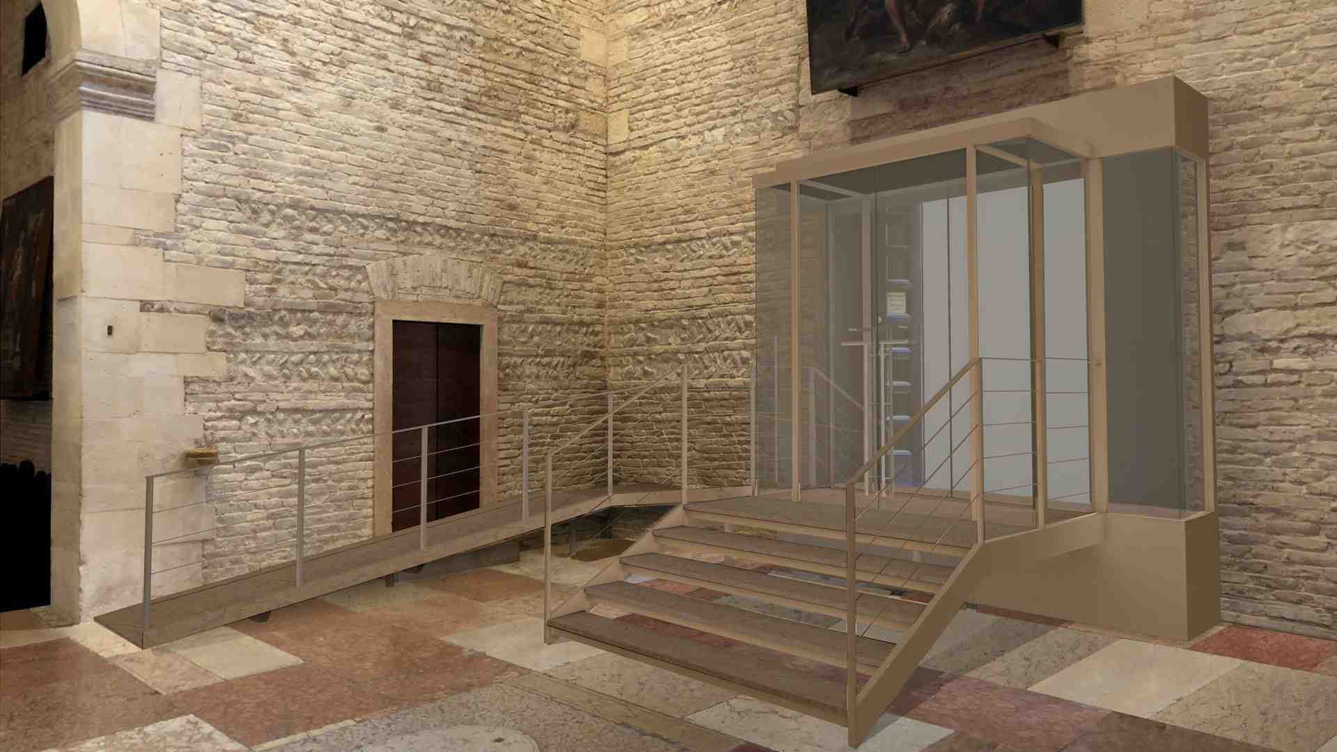 Barriere architettoniche abbattute in Cattedrale