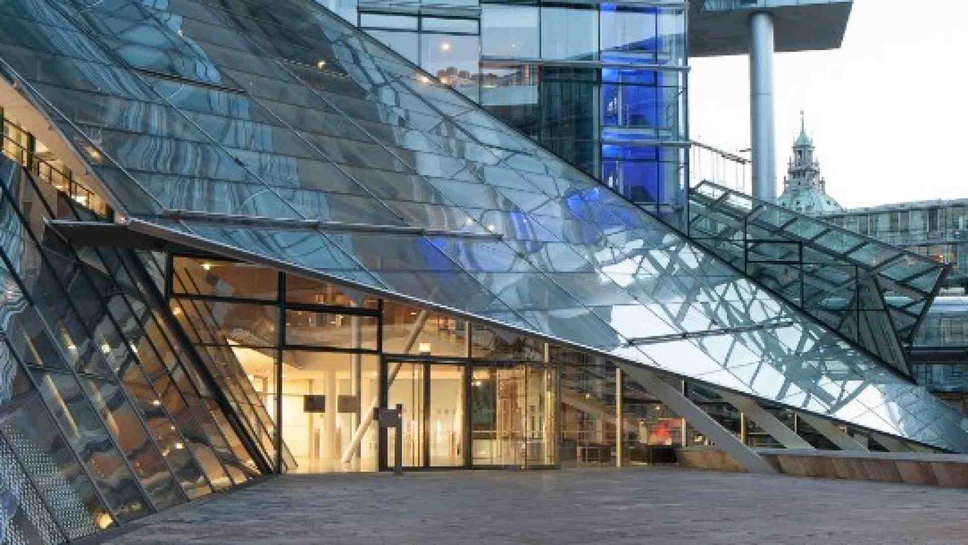 Uno scorcio della sede centrale della Norddeutsche Landesbank, a Hannover