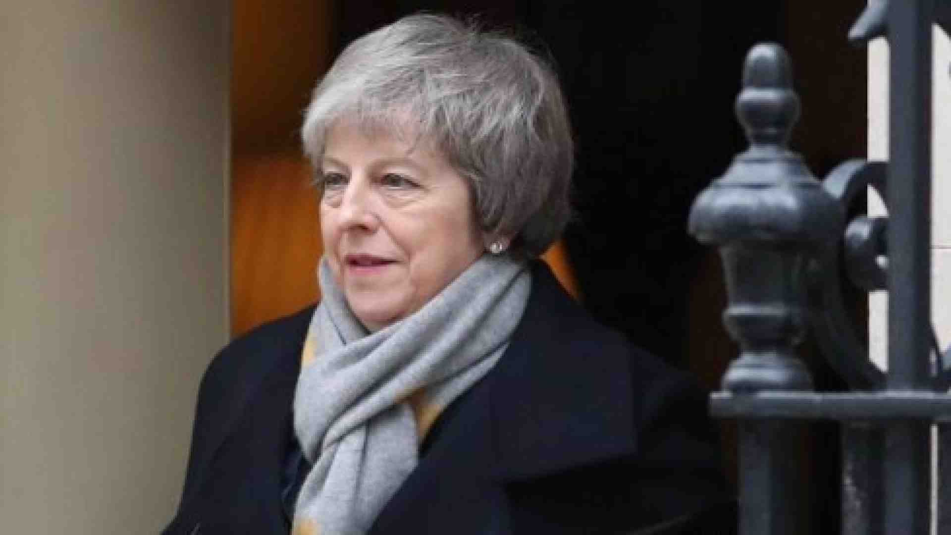 Theresa May (foto LaPresse)