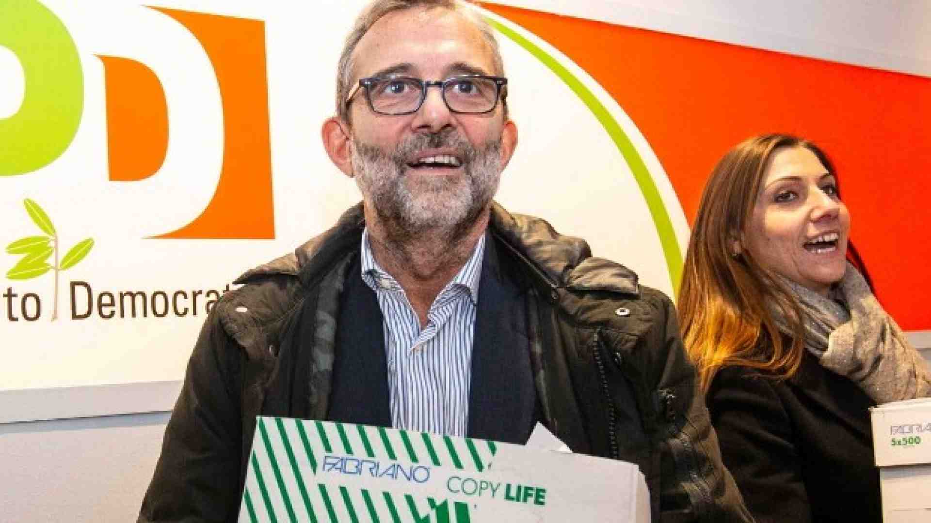 Roberto Giachetti (sinistra) è candidato al congresso del Pd in ticket con Anna Ascani (destra) (Foto Imagoeconomica)
