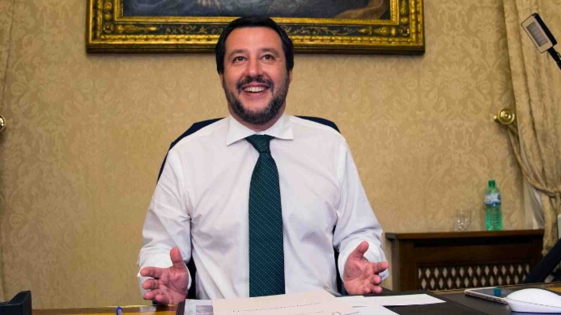Matteo Salvini (foto LaPresse)
