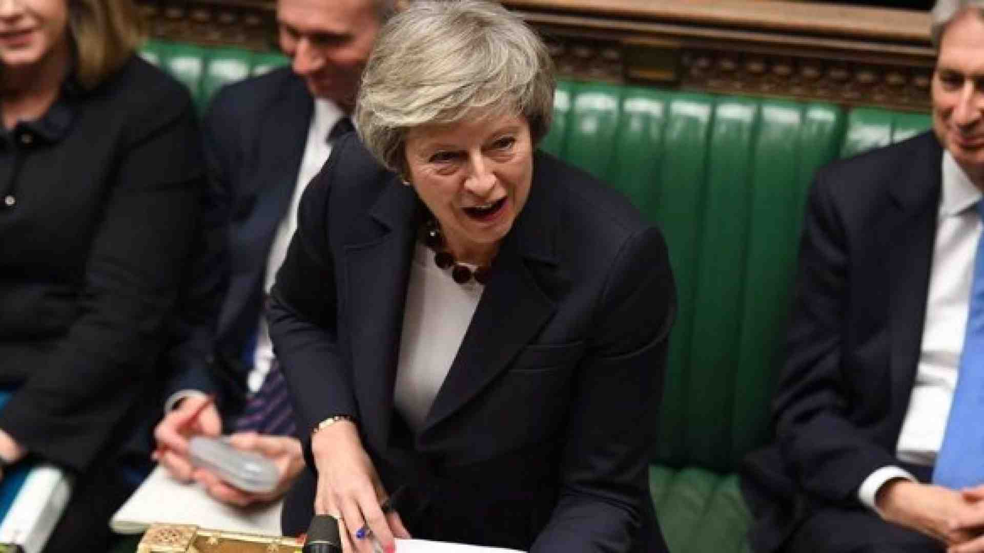 Theresa May (foto LaPresse)