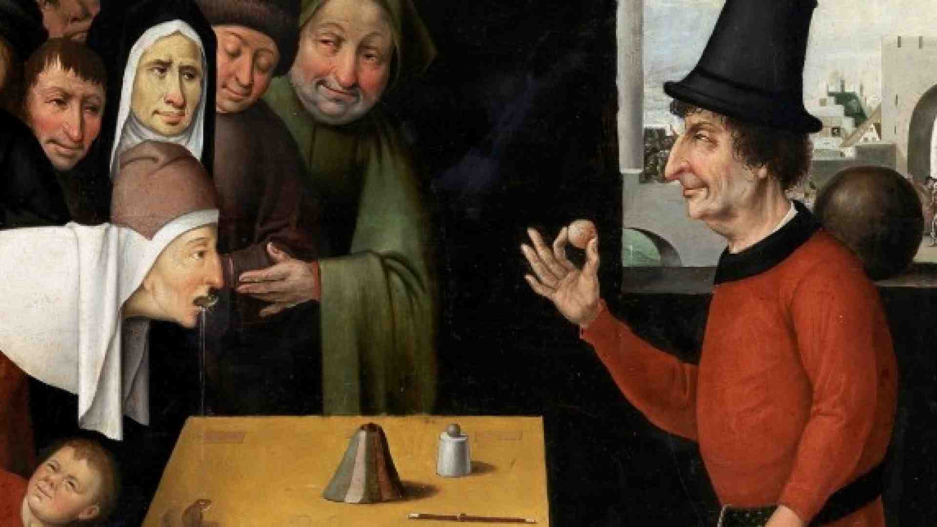 Hieronymus Bosch. The Conjurer - Il Prestigiatore