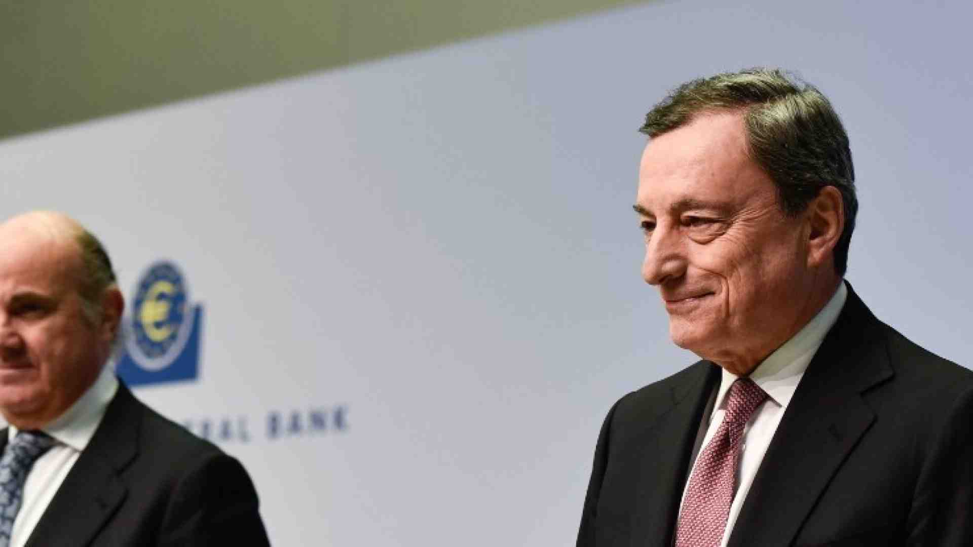 Mario Draghi (foto Imagoeconomica)