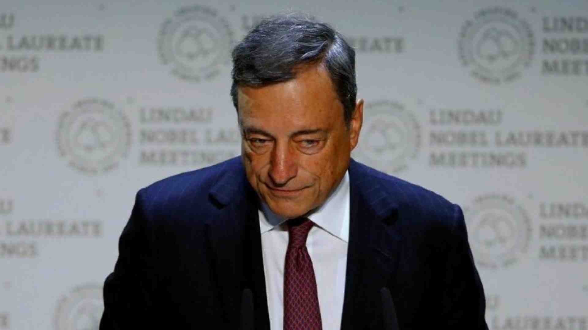 Mario Draghi (foto LaPresse)