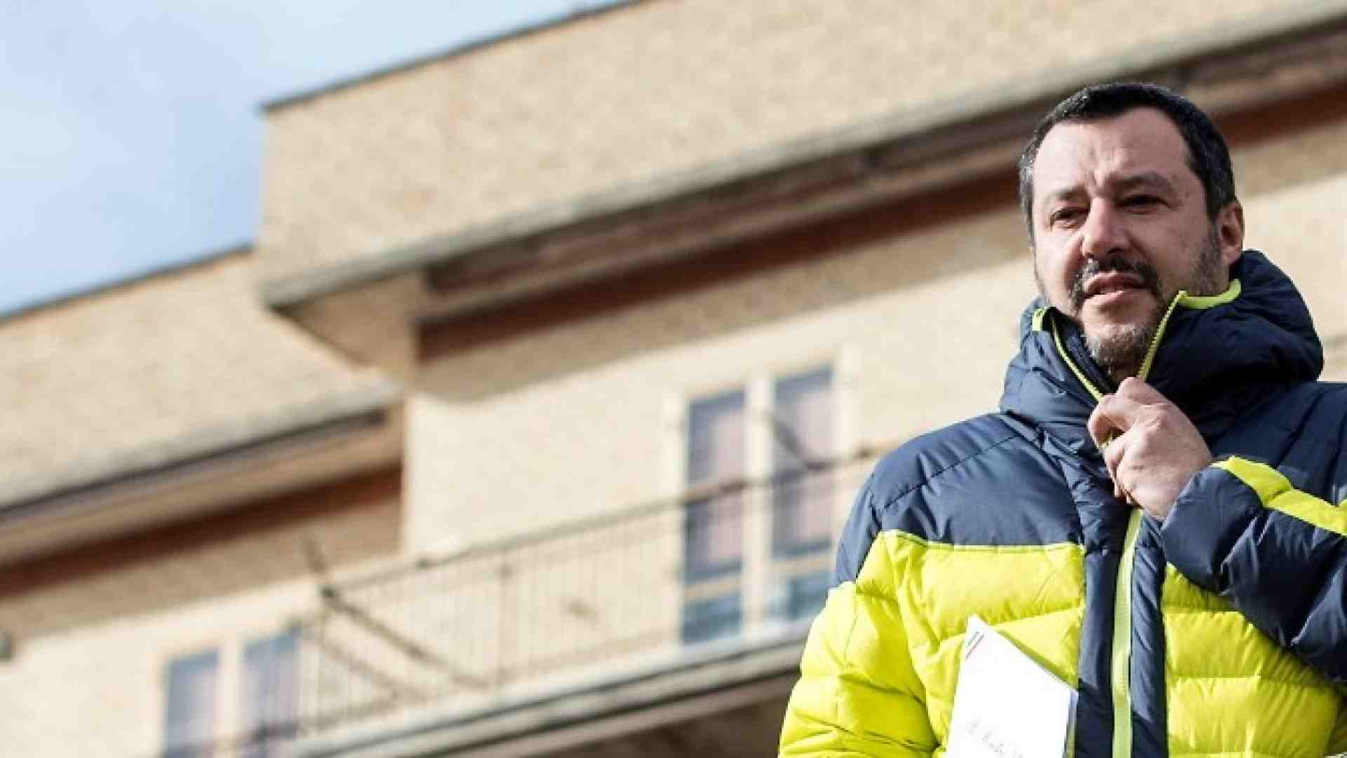 Matteo Salvini (foto LaPresse)