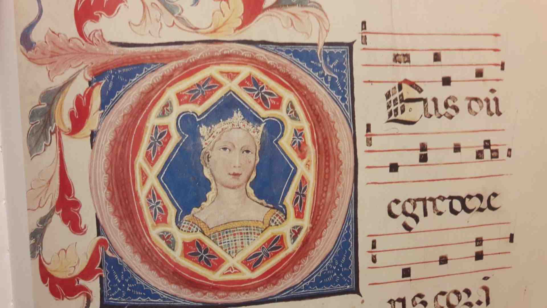 L'immagine della donna tra le pagine di antichi manoscritti