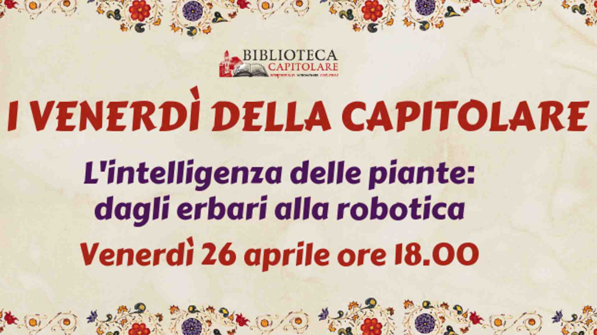 I venerdì della Capitolare