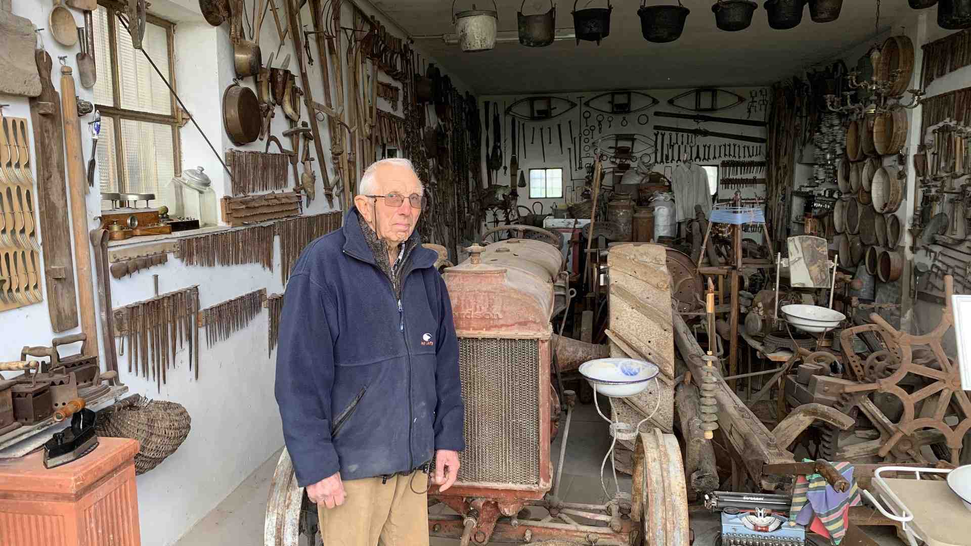 Nella casa-museo di Mario, ultimo custode della vita contadina
