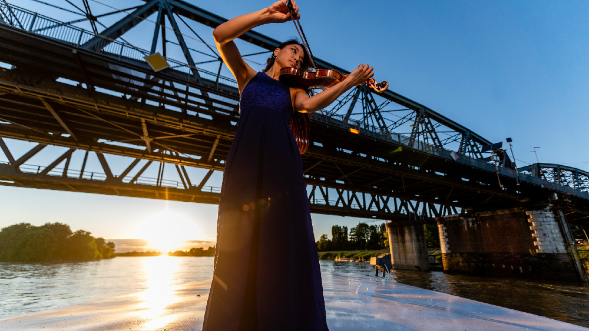 Audizione Cremona: terza ed ultima esibizione sul Po con Lena Yokoyama