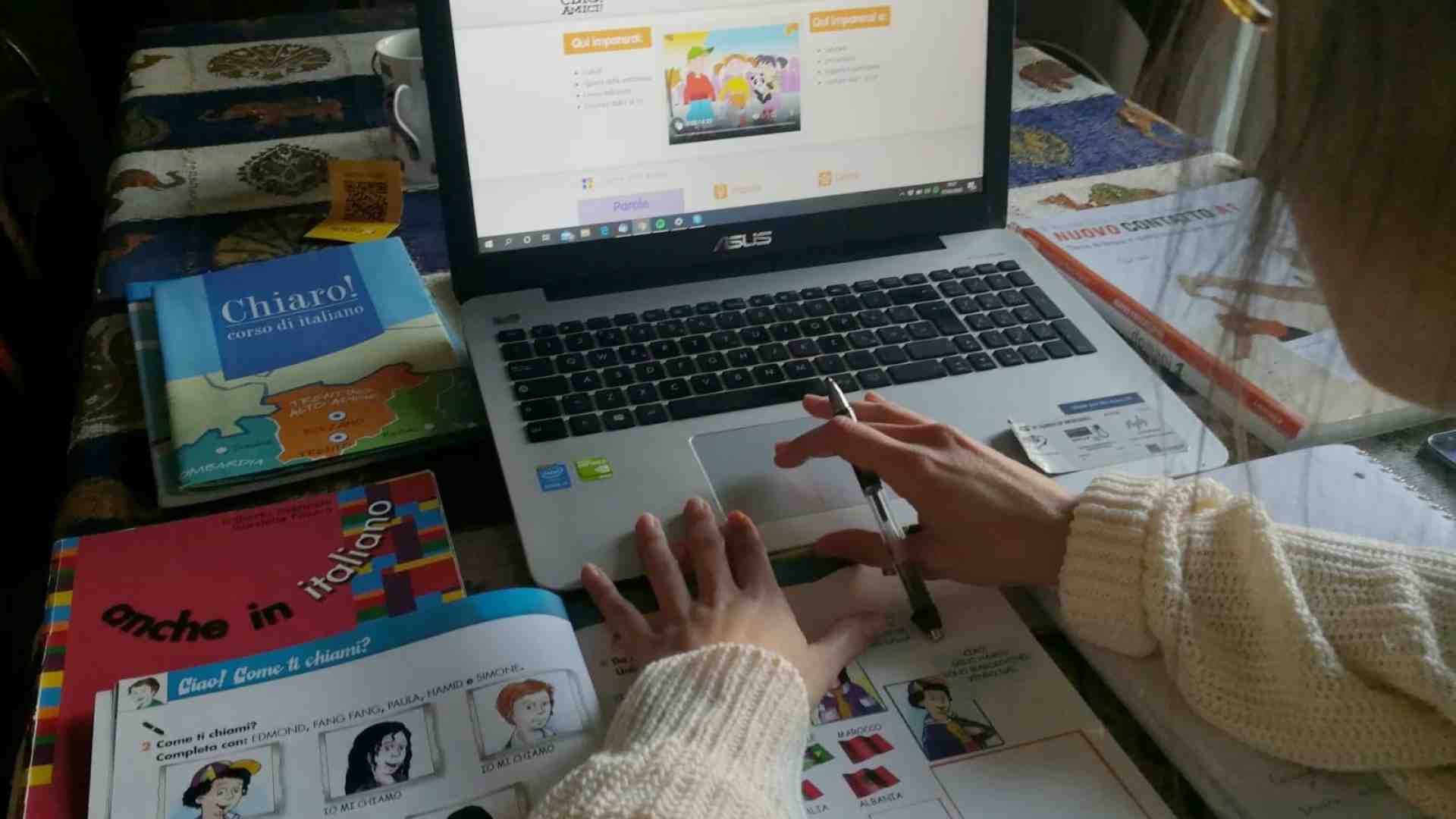 Didattica a distanza per i corsi Cestim per minori stranieri