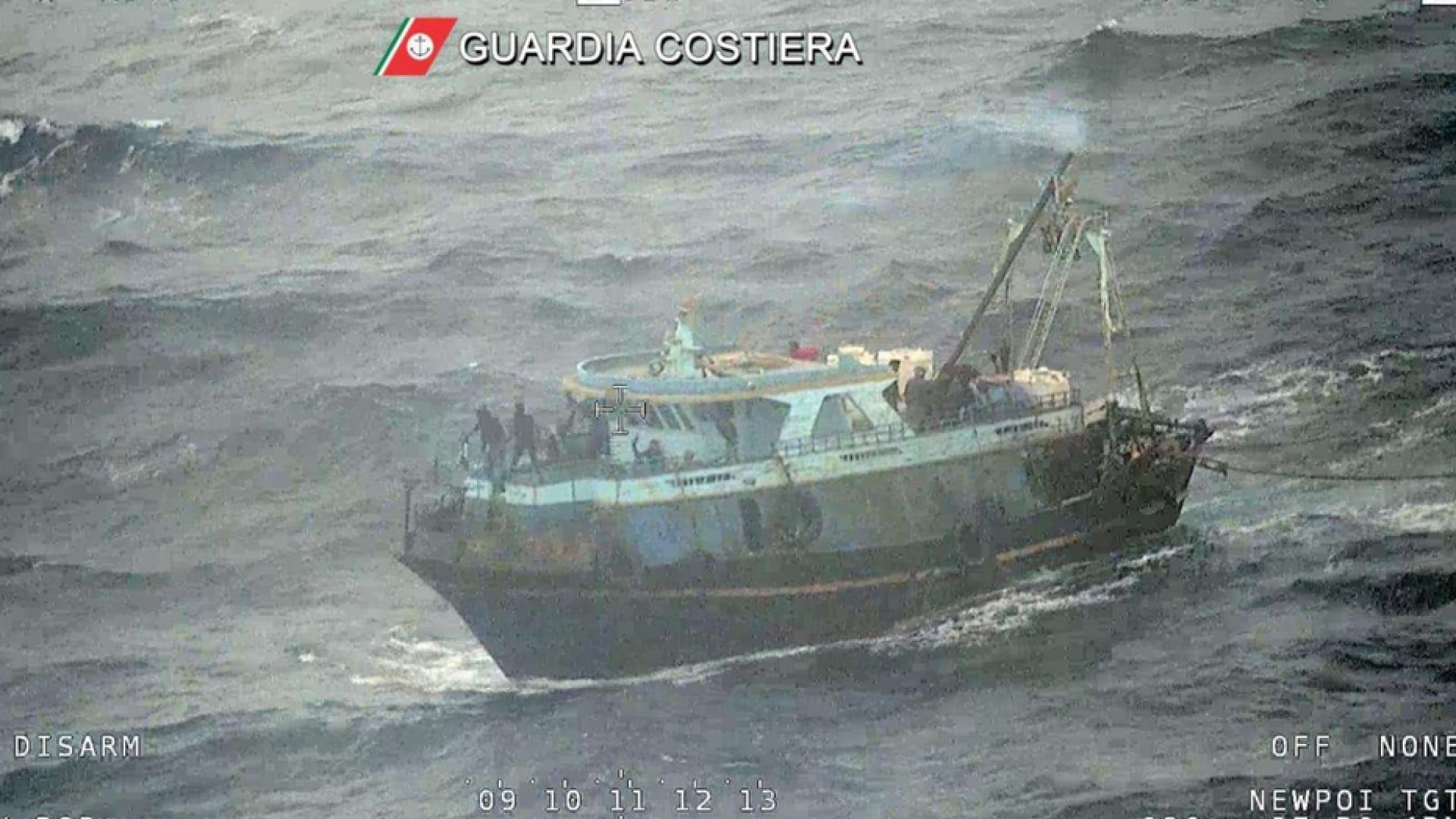 Rotta dalla Turchia, 119 salvati dal naufragio dalla Guardia costiera