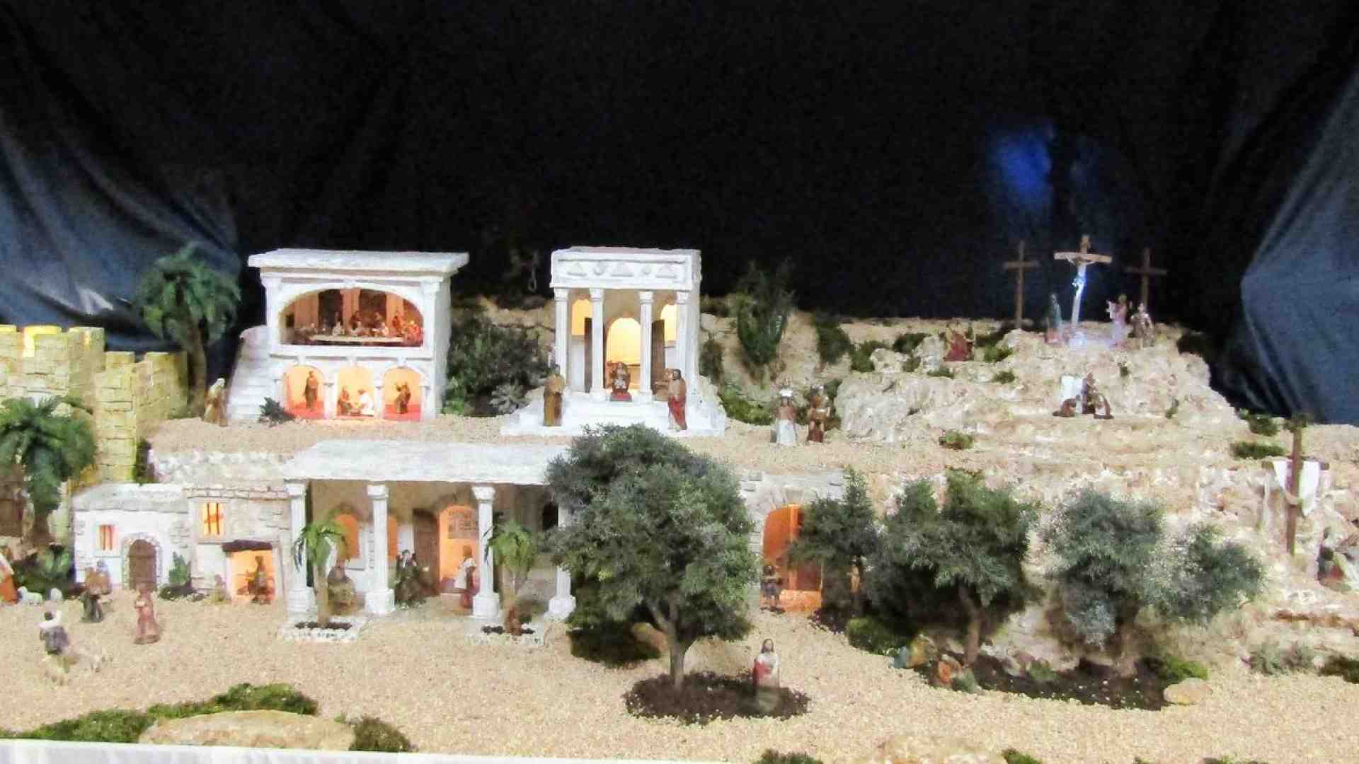Fino a Pentecoste è possibile visitare il presepe pasquale