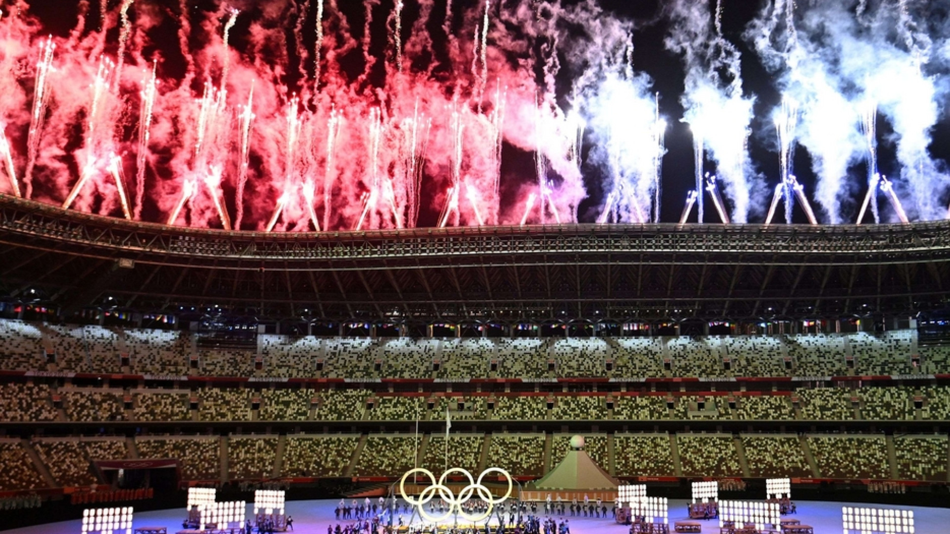 Le foto della cerimonia di apertura delle Olimpiadi