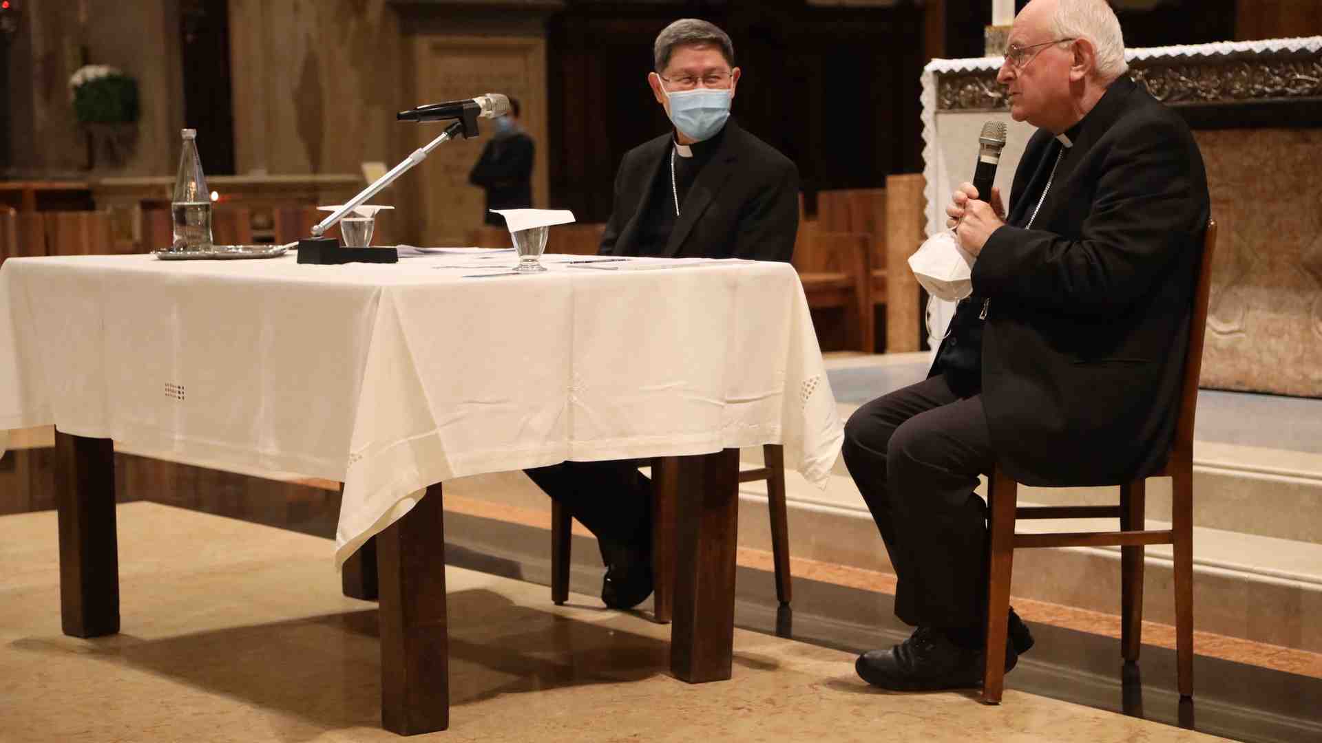 Il cardinale Tagle ha incontrato il mondo missionario veronese