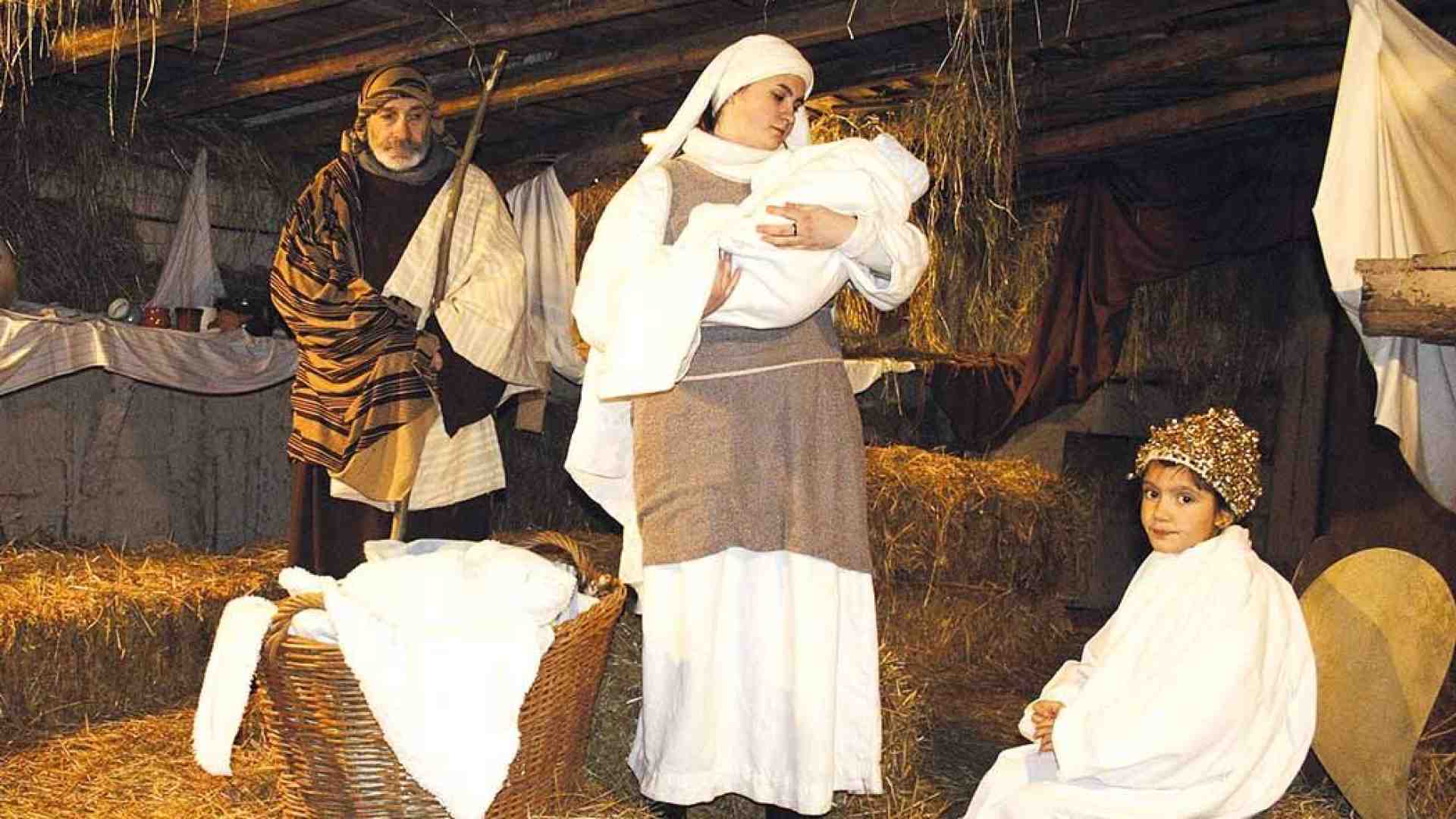 San Fermo Maggiore. Incontro e testimonianze  sulla Natività vivente di Piubega