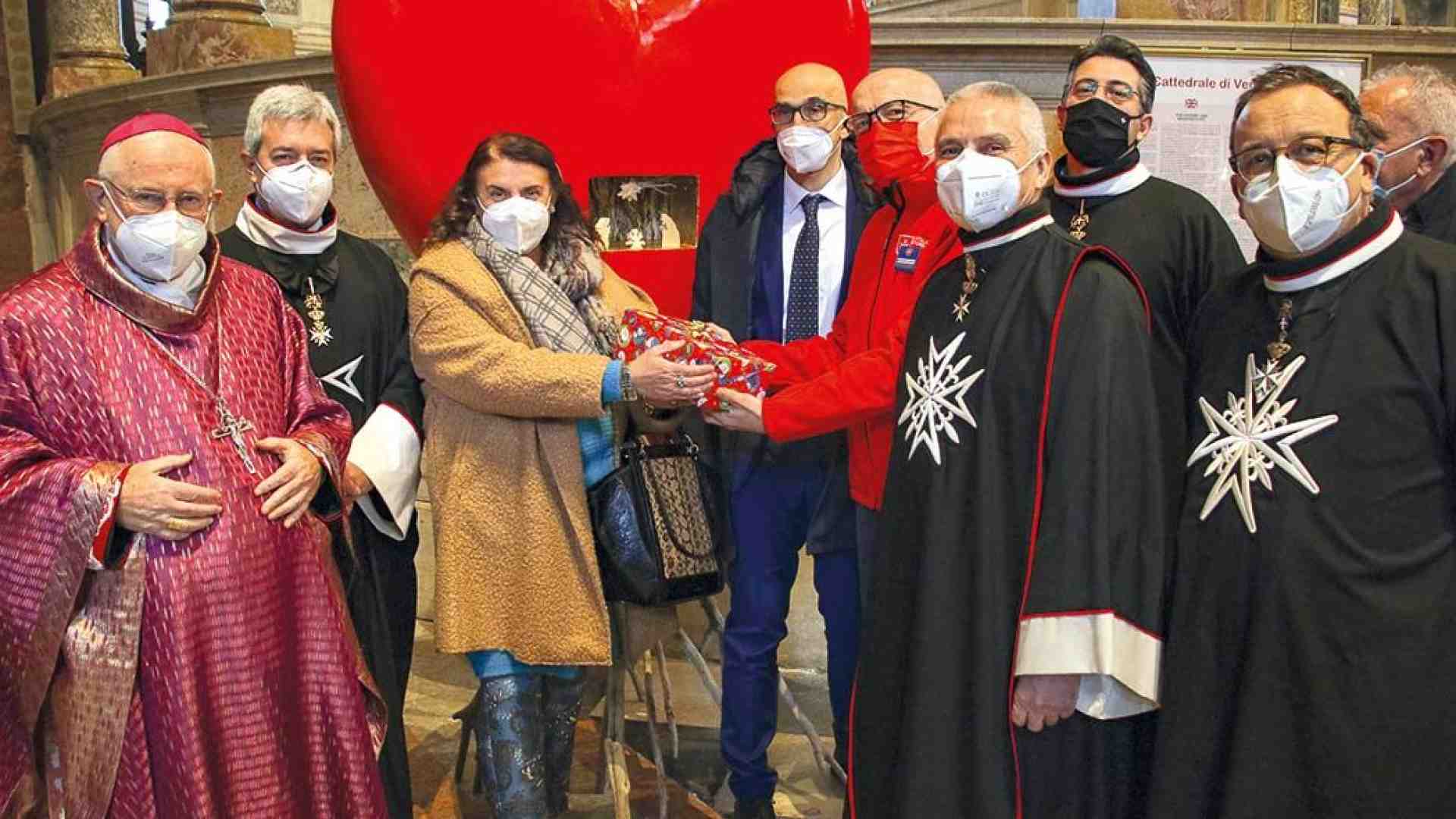 Le “Scatole di Natale” dell’Ordine di Malta