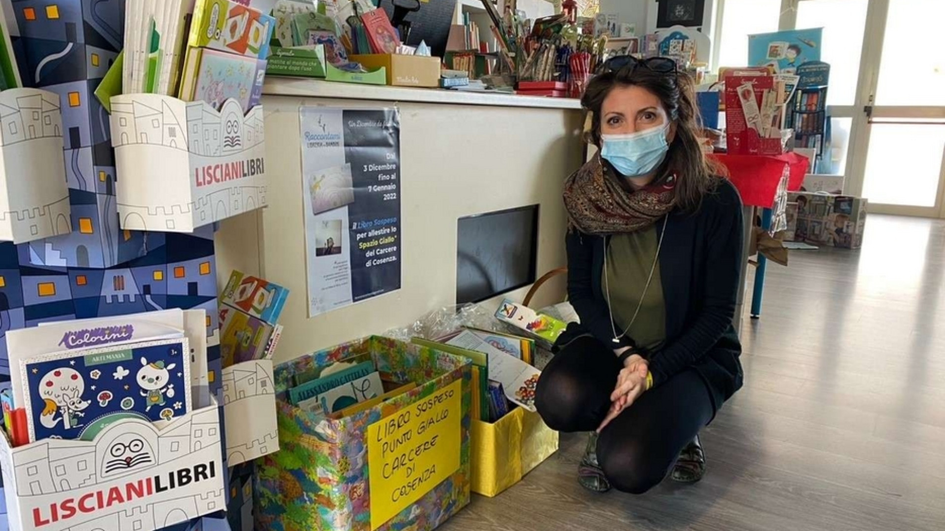 C'è una biblioteca in carcere (per merito di un bambino)