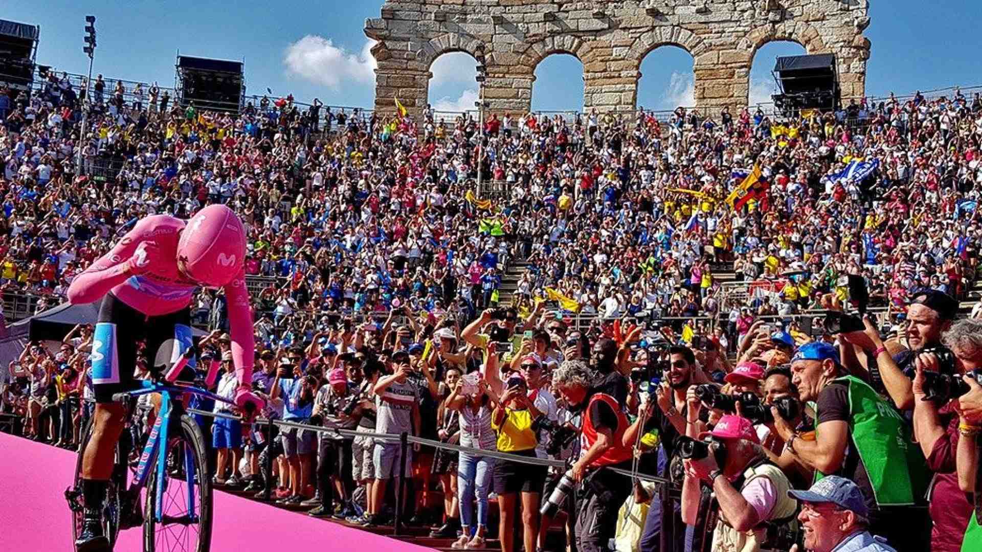 Parte il Giro d’Italia che punta su Verona