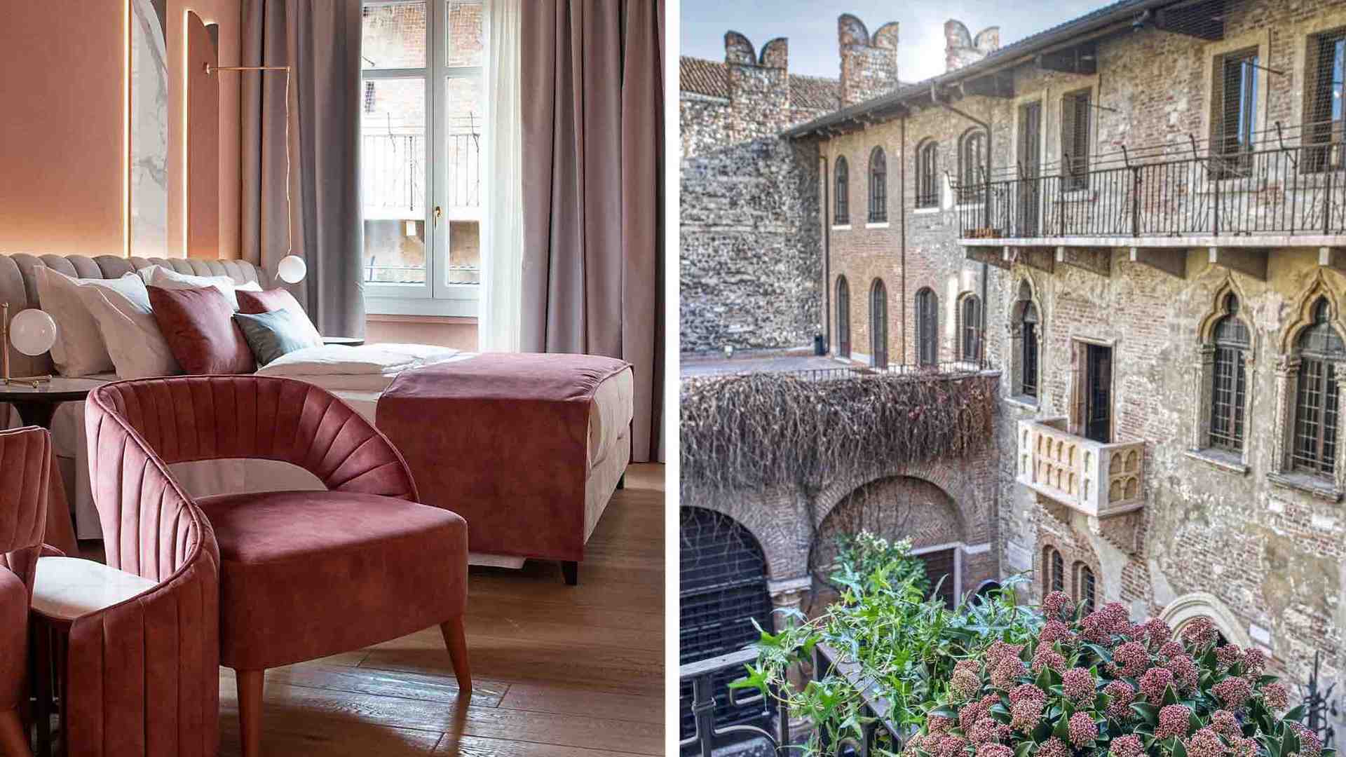 Il Relais Balcone di Giulietta è tra i migliori Hotel di Design in Europa