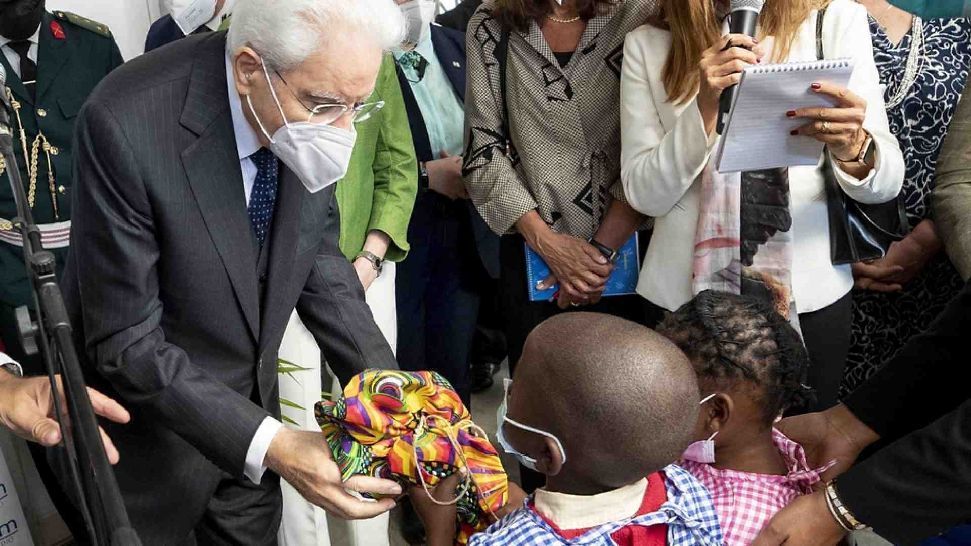 Mattarella al centro Dream, "simbolo dell'amicizia col Mozambico"