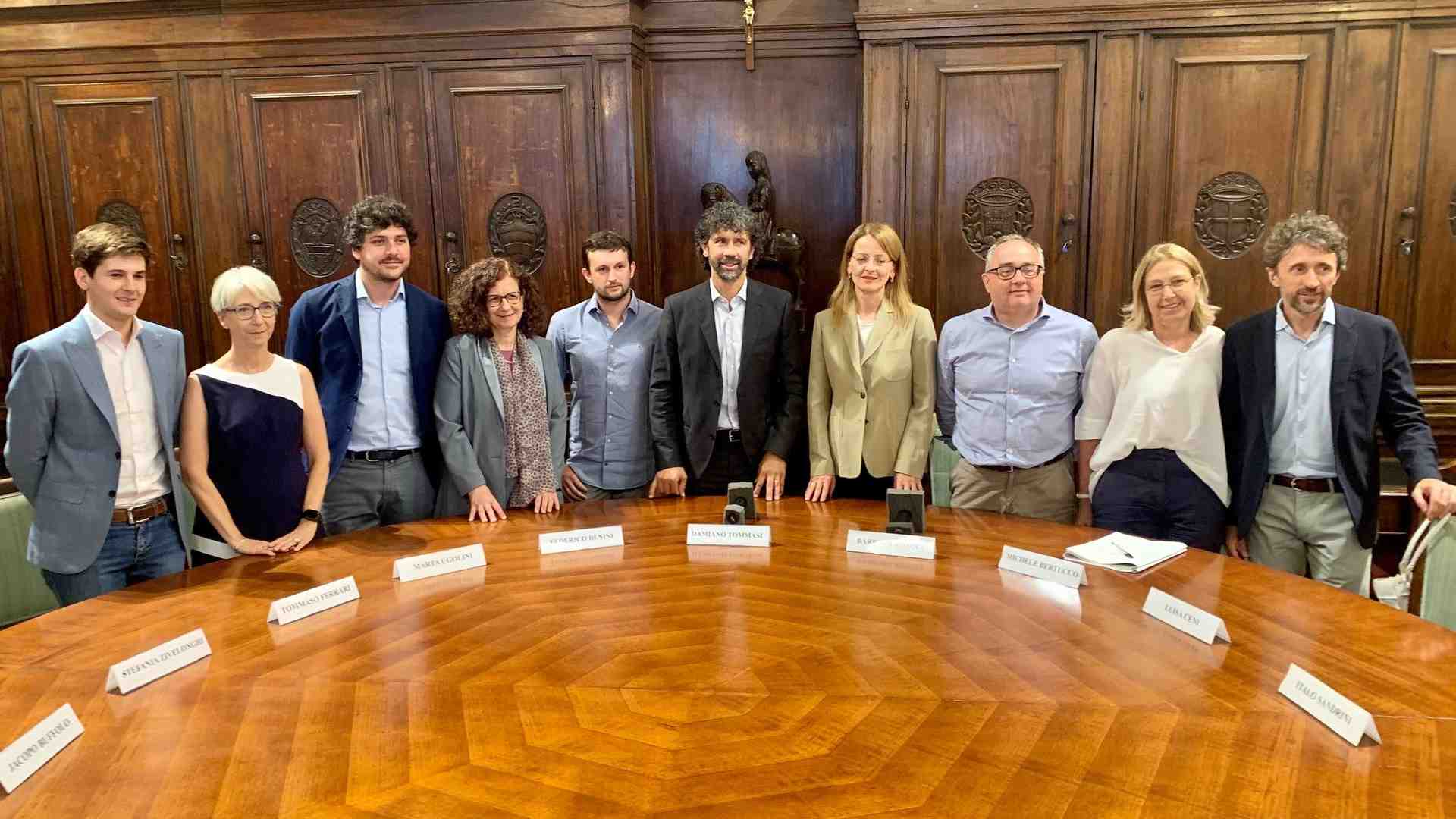 Gli undici che scendono in campo