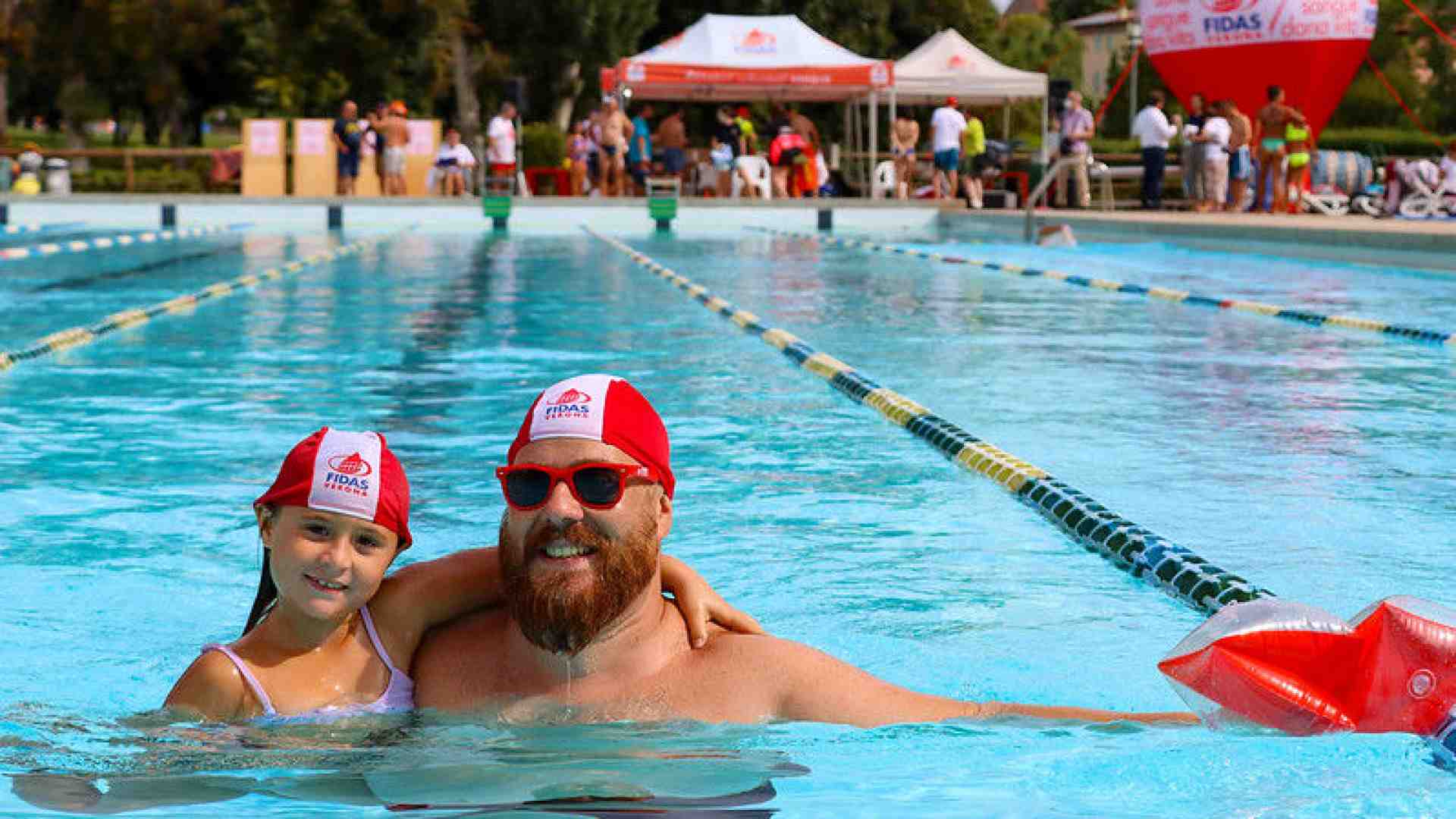 24 Ore del donatore Fidas: un tuffo per promuovere il dono di sangue e plasma