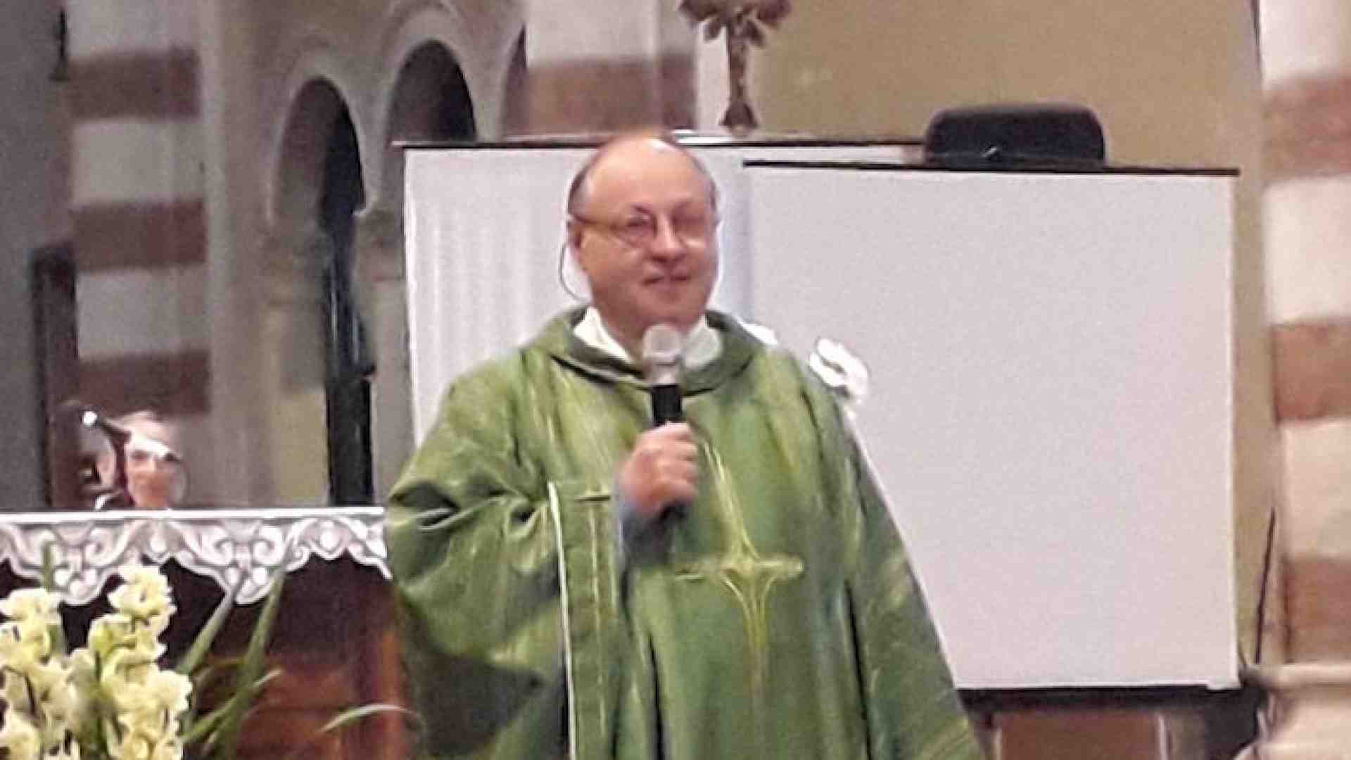 Il grazie a don Claudio Vallicella dopo nove anni di ministero