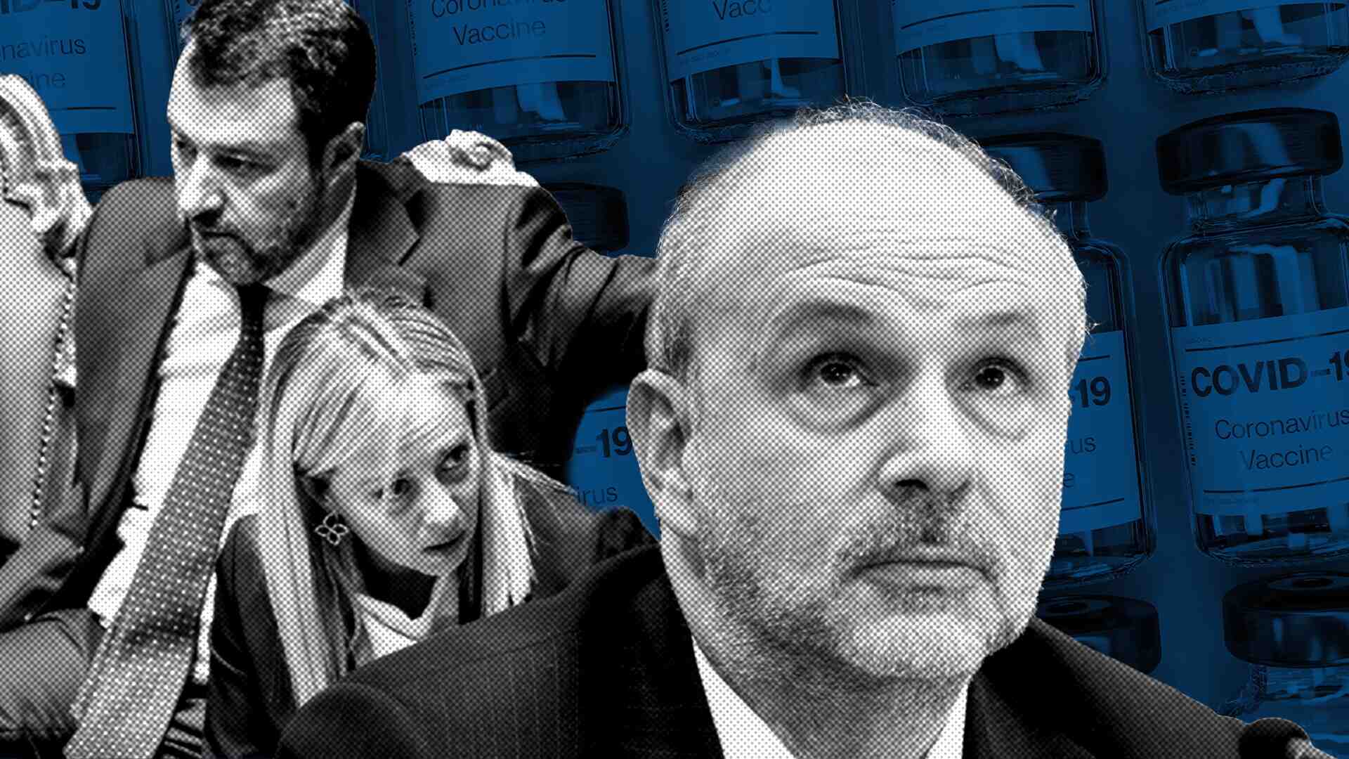 Meloni e Salvini, furbizie boh vax