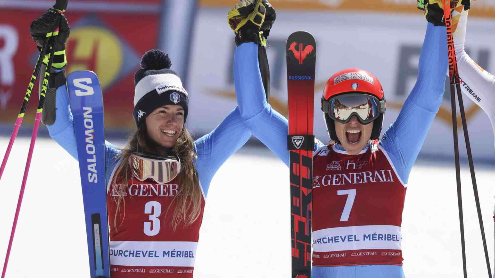 Perché lo sci azzurro è colorato soltanto di rosa