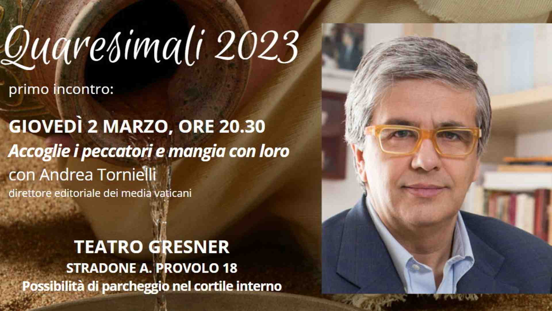 "Accoglie i peccatori e mangia con loro"