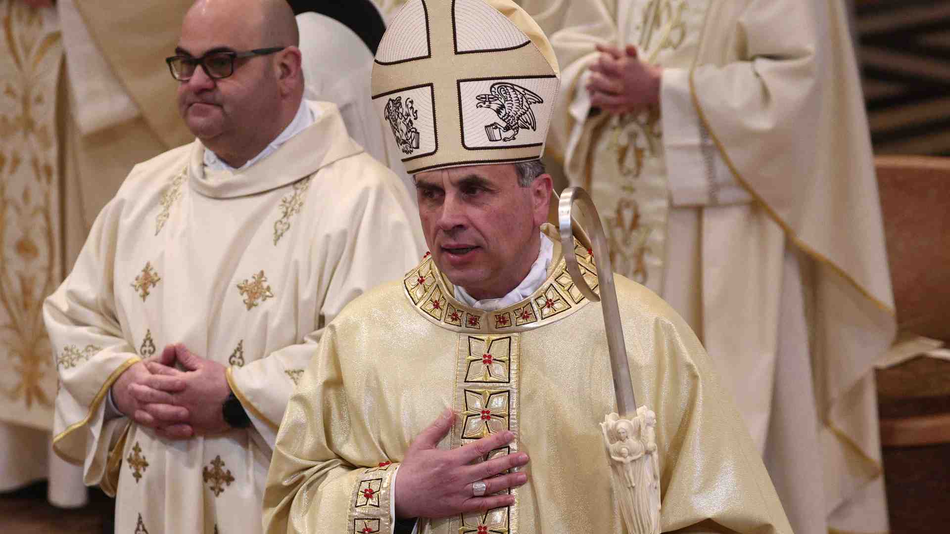 I riti della Pasqua col vescovo Domenico