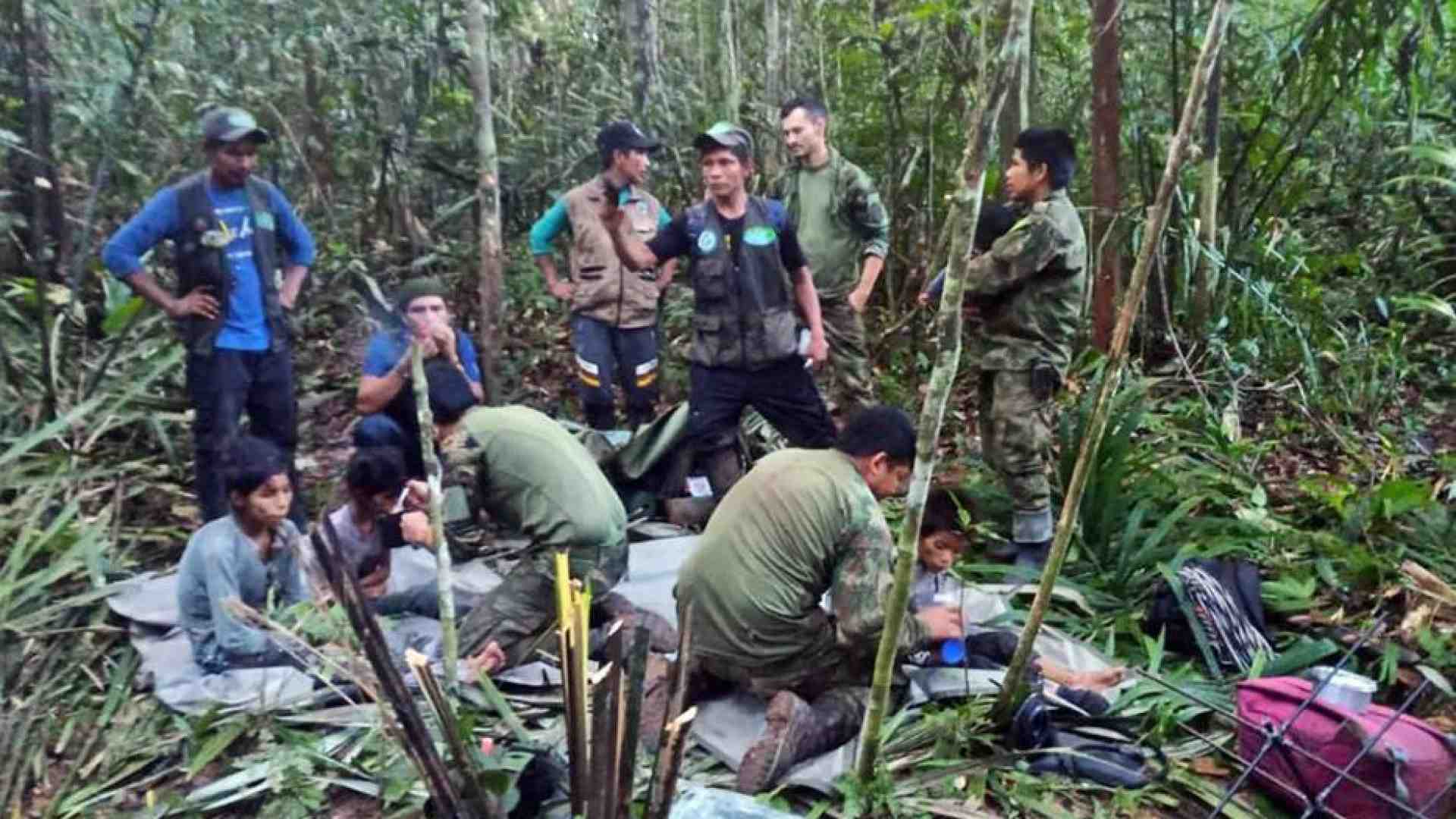 Sopravvissuti 40 giorni nella giungla, 4 fratellini salvati in Colombia
