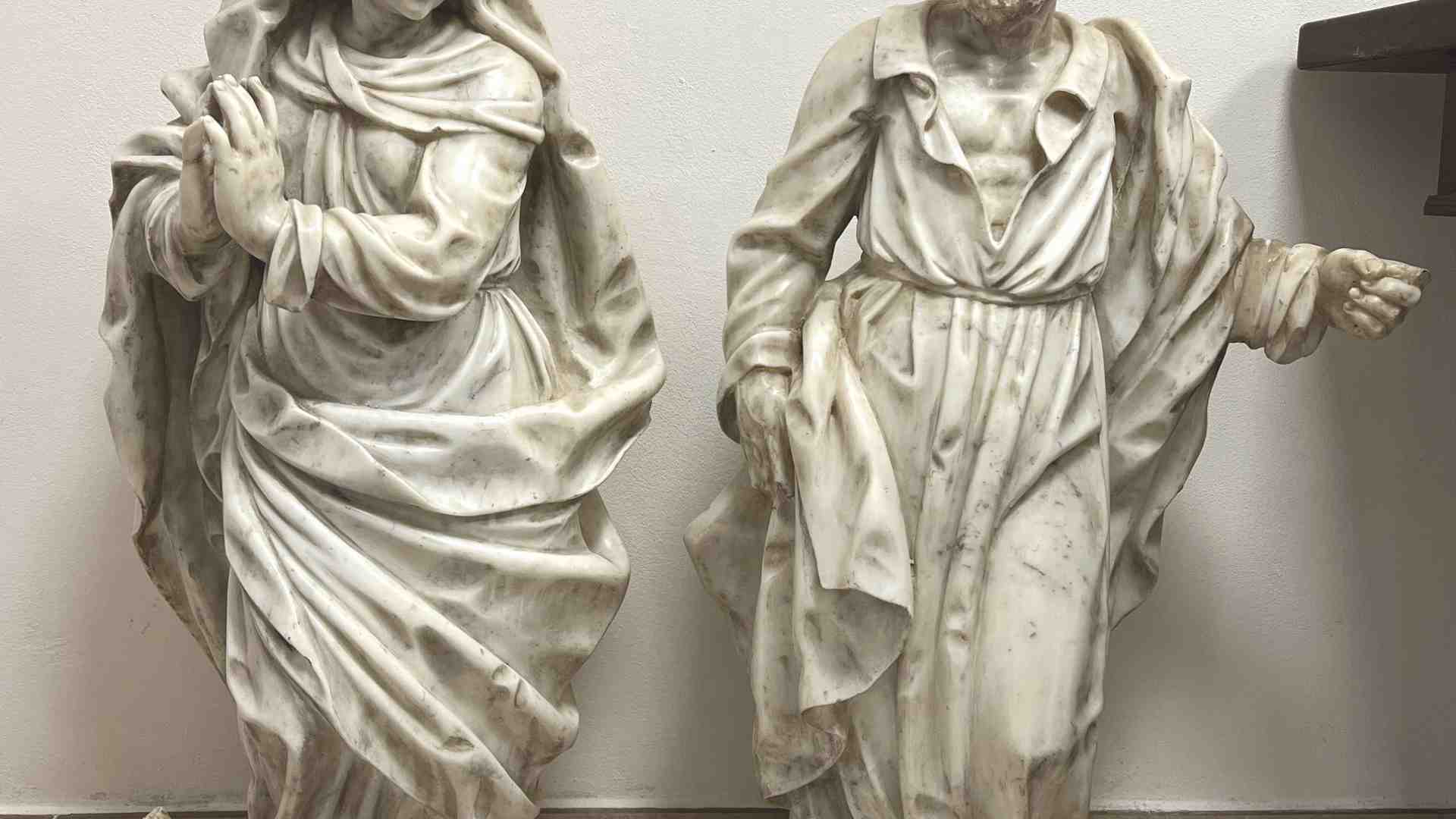 Ritrovate le due statue trafugate dalla chiesa di Casaleone nel 1991