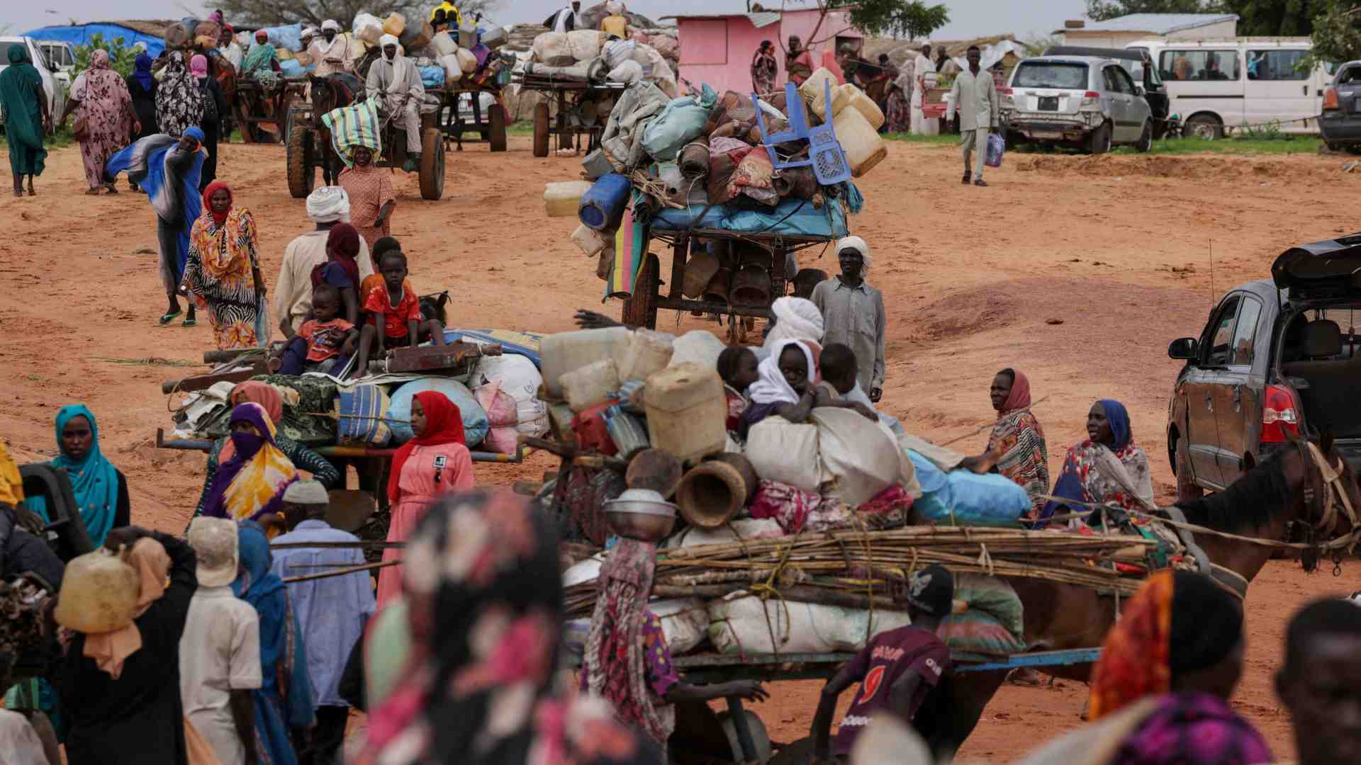Già oltre 350mila sfollati in Ciad per la «guerra dimenticata» del Sudan