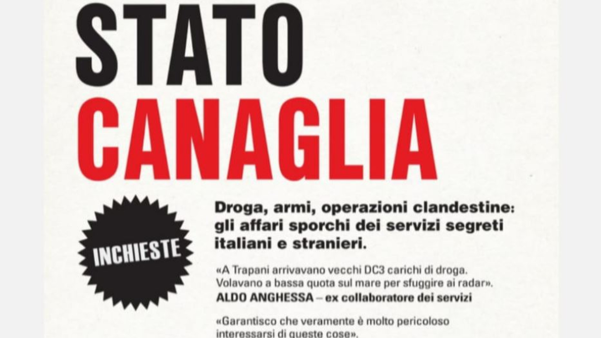 Da Gladio all'omicidio Rostagno, gli affari sporchi dei nostri 007