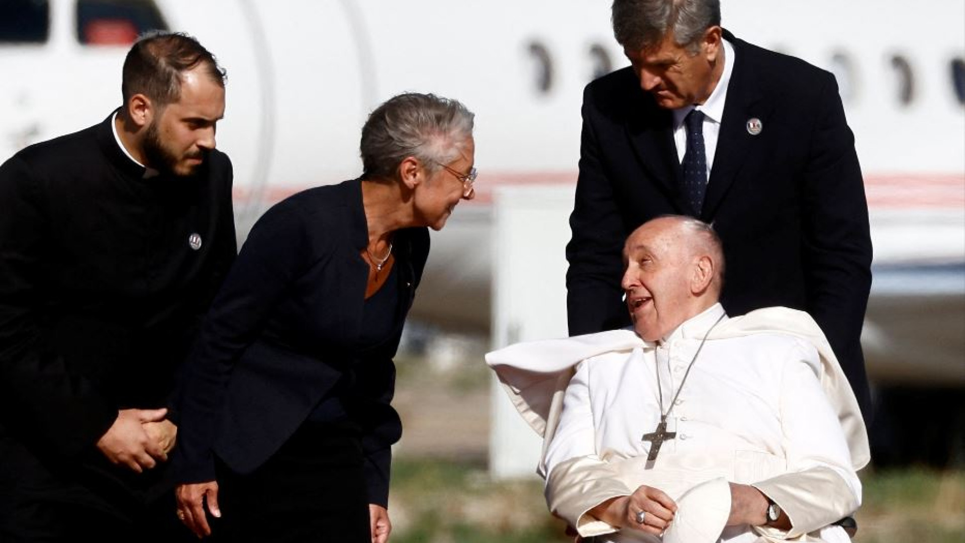 Il Papa è arrivato a Marsiglia per l'incontro sul Mediterraneo
