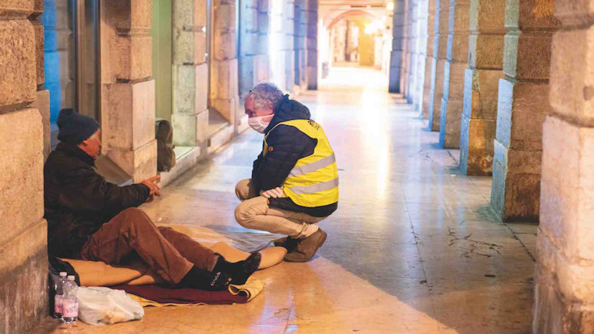 Fa freddo. Anche per loro