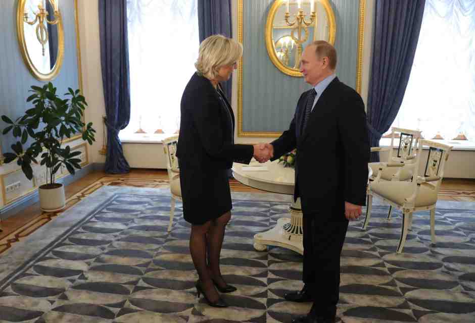 Il filo che lega Putin a Le Pen