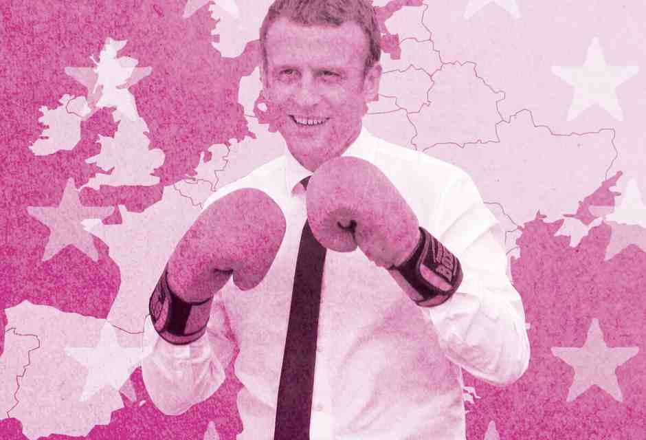 Macron è pronto a fare a pugni per le Europee